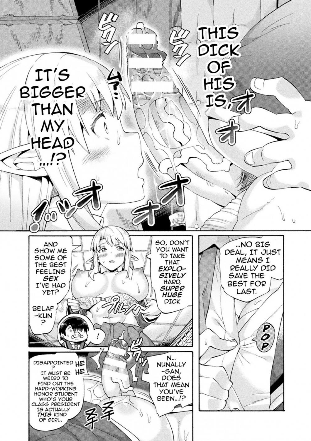 Hentai Manga Comic-Bitch School President Elf's First Time With a Virgin Orc-Chapter 1-9